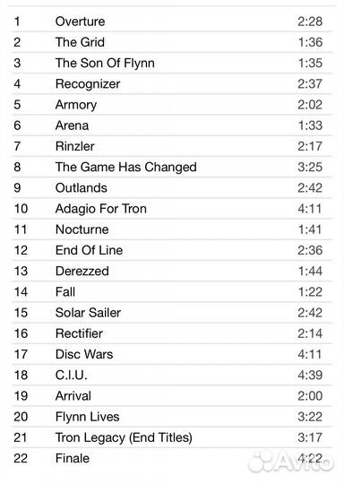 Daft Punk - Трон Наследие (OST) CD