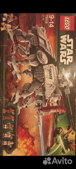 Lego Star Wars 75019 AT-TE Walker. Шагоход AT-TE