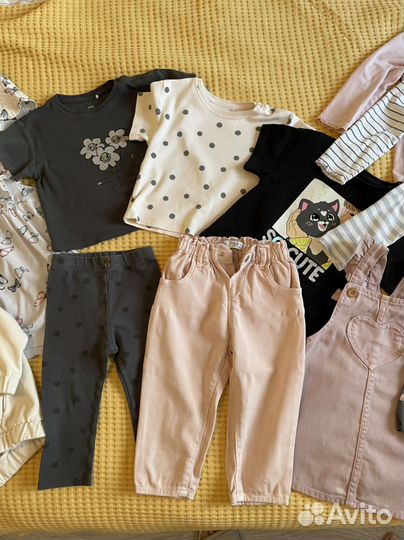 Вещи для девочки hm zara sela 86 размер