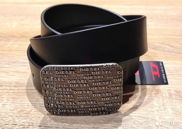Мужской кожаный ремень Diesel