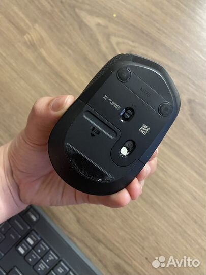 Беспроводная клавиатура и мышь logitech
