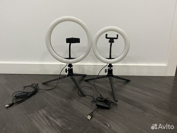 Кольцевая лампа 26 / 20 / 36/ 45 см со штативом