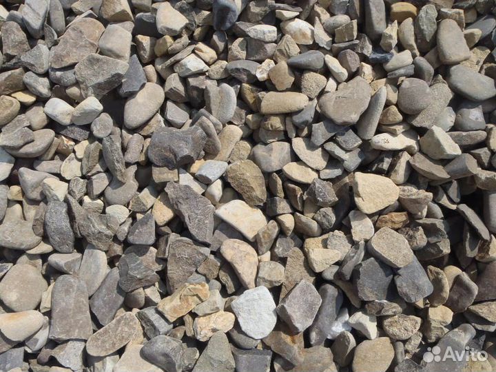 Щебень гравийный с доставкой