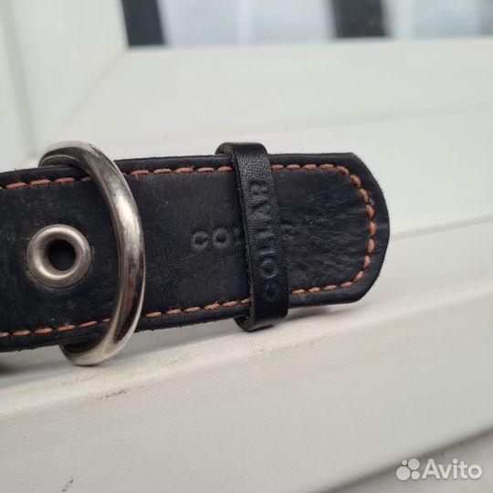 Ошейник для собак кожаный