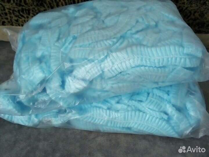 Шапочки медицинские одноразовые