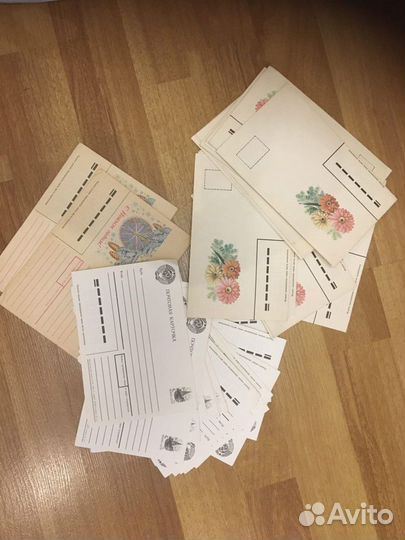 Почтовые карточки и конверты СССР