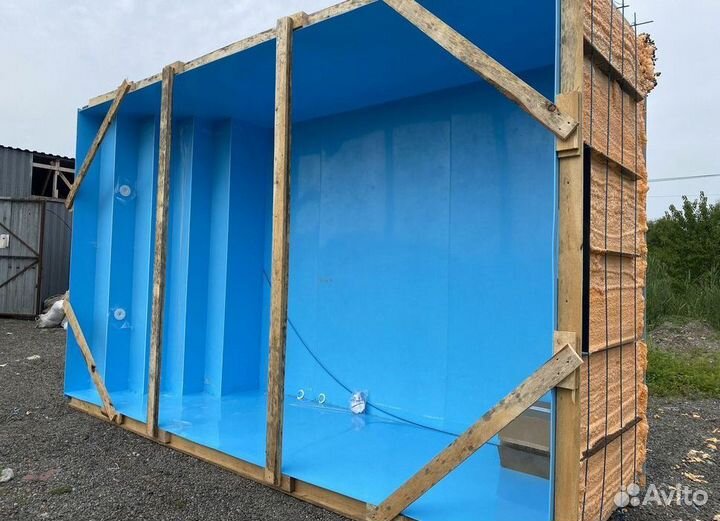 Полипропиленовая чаша (бассейн) 7м*3м*1,5м