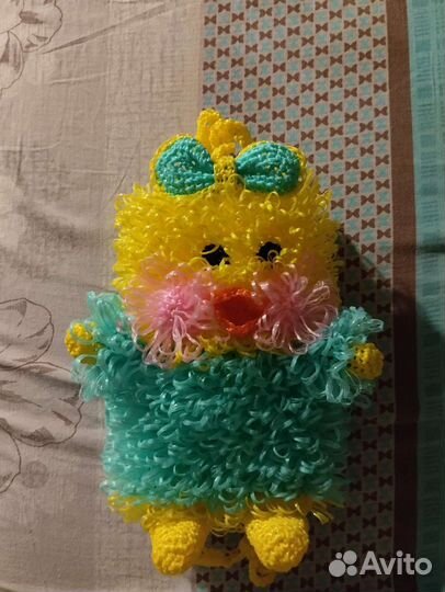 Мочалка ручной работы