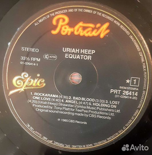 Винил оригиналы Rolling Uriah Siren Blues Project