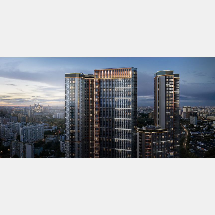 2-к. квартира, 98 м², 9/50 эт.