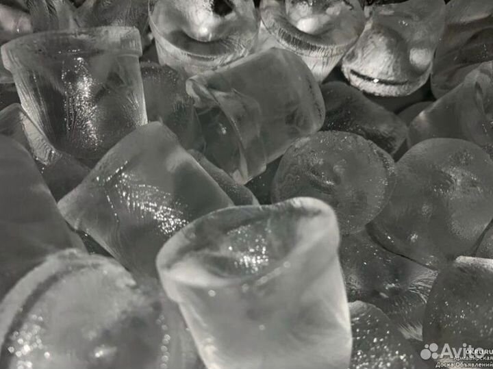 Лед пищевой для коктейлей 10012 гр