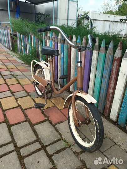 Детский велосипед СССР