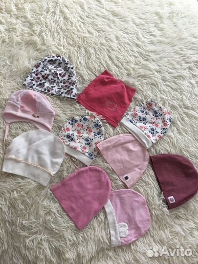 Шапочки на девочку