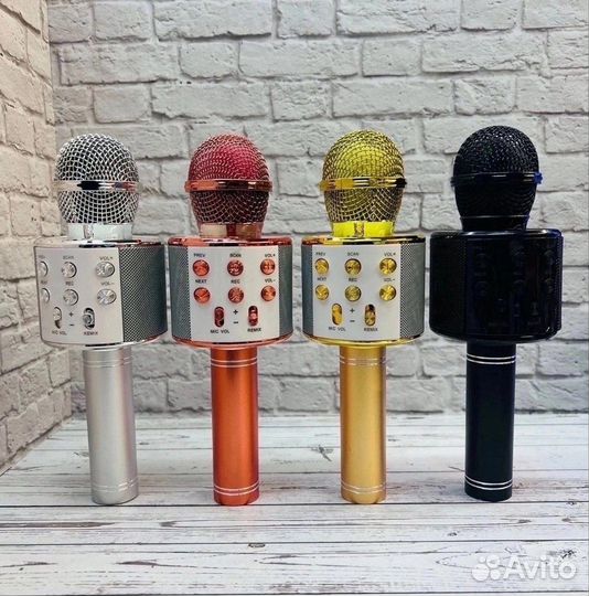 Беспроводной караоке-микрофон Bluetooth