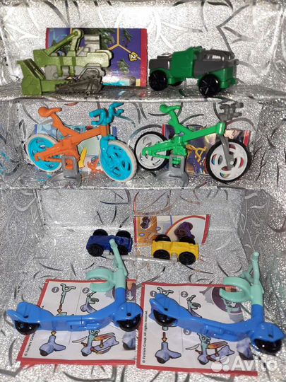 Киндер, чупа чупс игрушки, обмен