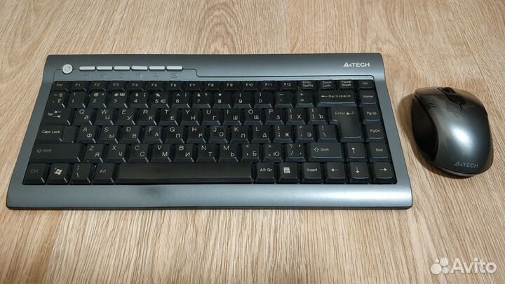 Комплект клавиатура + мышь A4tech беспроводные