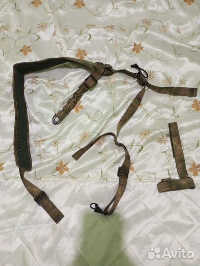 Ремень(мох) тактический 3-х точечный stich profi