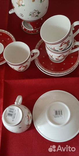 Чашка с блюдцем Villeroy & Boch Winter Bakery