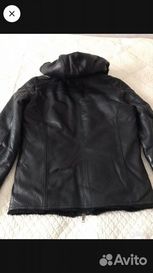 Кожаная куртка мужская