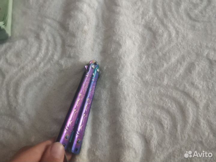 Нож бабочка тренеровачный нож мини