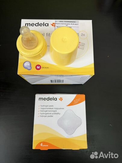 Соска с колпачком medela