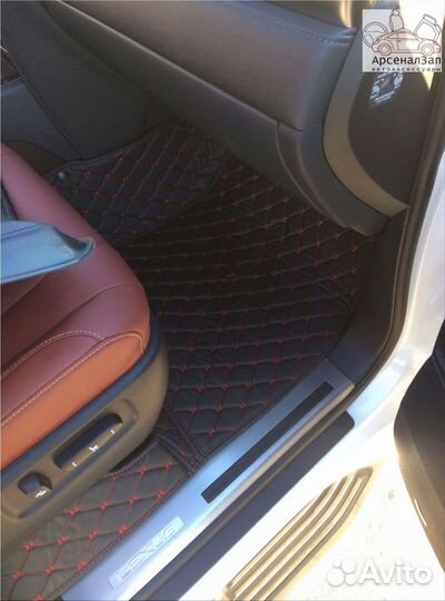 3D коврики из экокожи