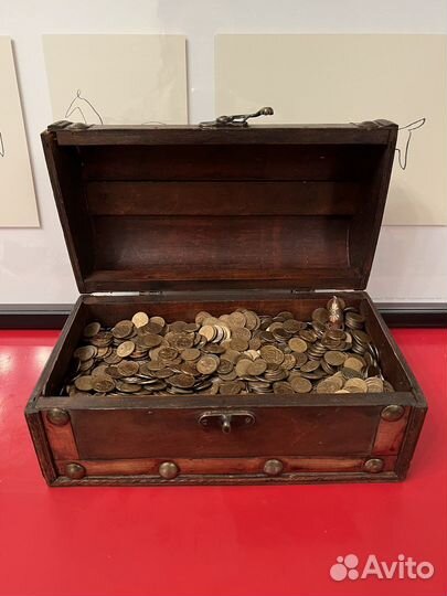 Сундук деревянный старинный