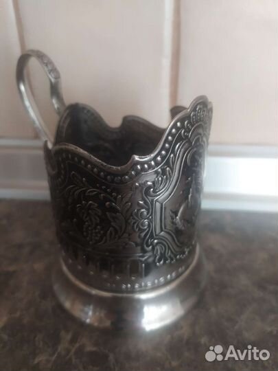 Подстаканник мельхиор СССР