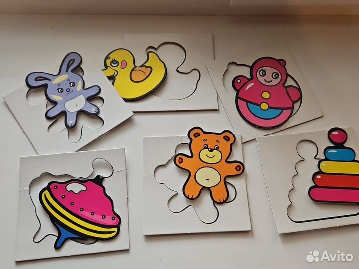 Пазлы и кубики детские