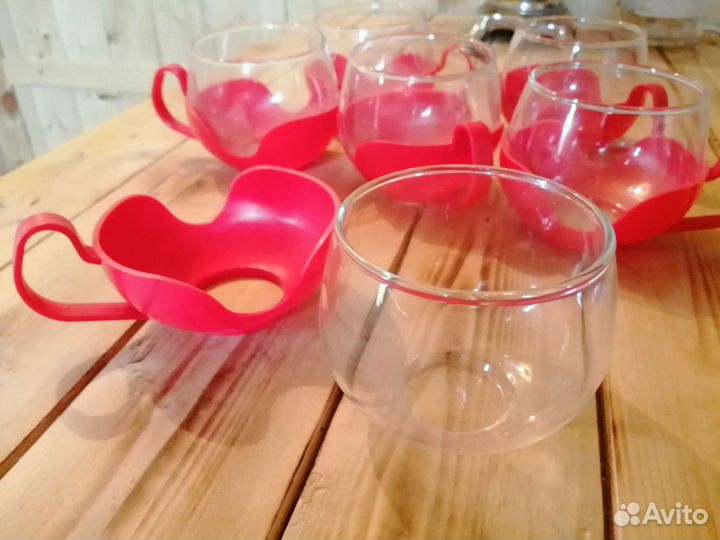 Стаканы в подстаканнике гдр, СССР