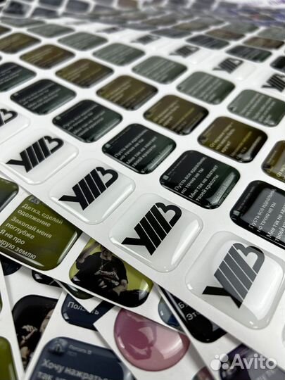 3D стикеры для бизнеса с Вашим дизайном