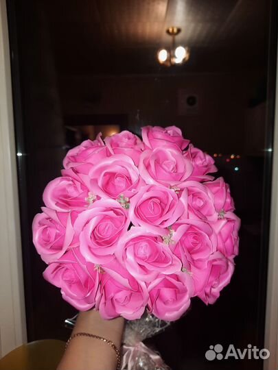 Букет из мыльных роз подарок