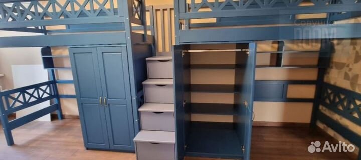 Новая детская кровать домик