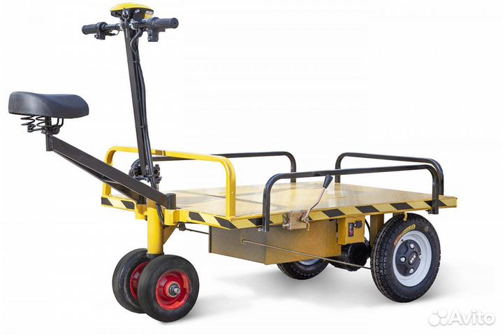 Грузовая тележка электрическая RuTrike хоппер