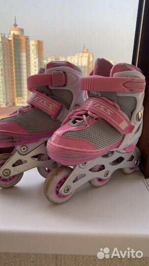 Ролики детские с защитным комплектом 26-29