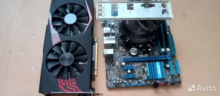Материнская плата 1155 с процессором i5