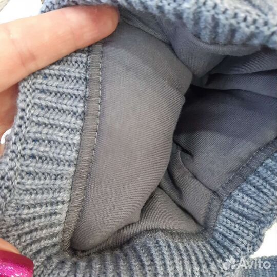 Шапка зимняя новая 50 52