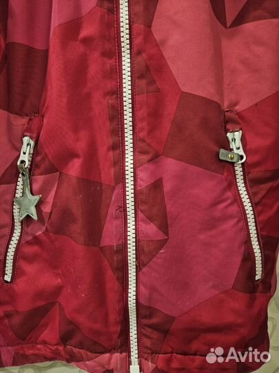 Куртка зимняя со штанами детская 128 размера