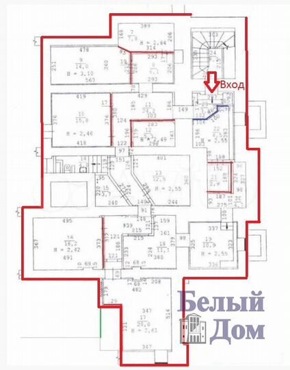 Сдам помещение свободного назначения, 180 м²