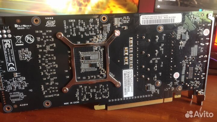 Видеокарта gtx 1060 6gb palit