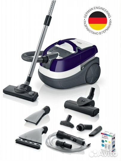 Моющий пылесос bosch