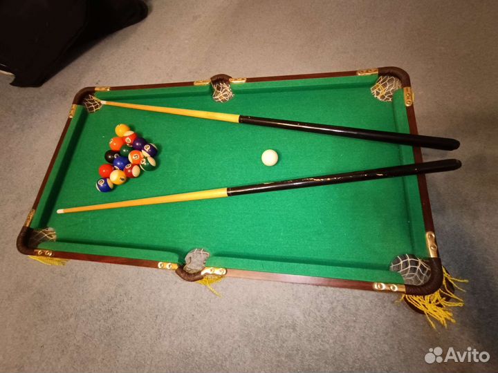 Бильярдный стол мини б/у 9050см