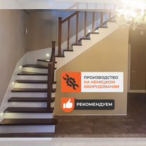 Изготовление лестниц / лестница на металлокаркасе
