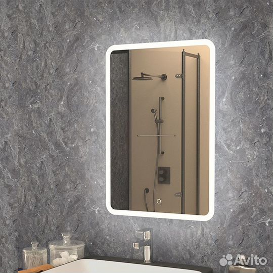 Зеркало Orange с подсветкой on-60ze Хром