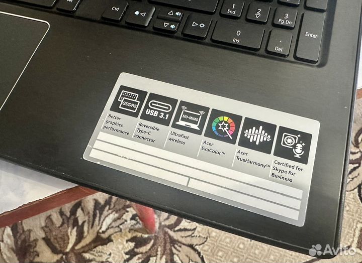 Acer Core i7 7500U,16Gb,256+1000Gb,GTX950M 2Gb