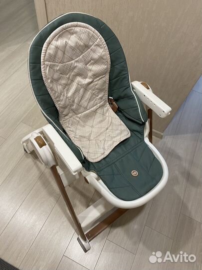 Детский стульчик для кормления happy baby