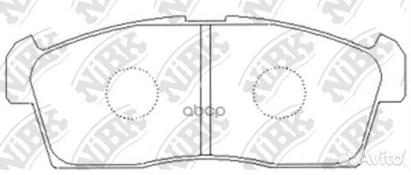 Колодки NiBK PN9426 PN9426 NiBK