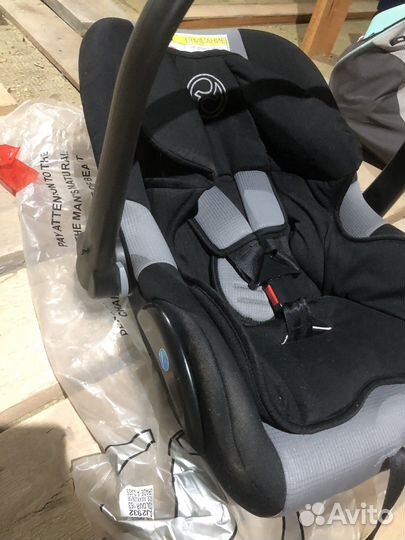 Люлька переноска автомобильная для новорожденных