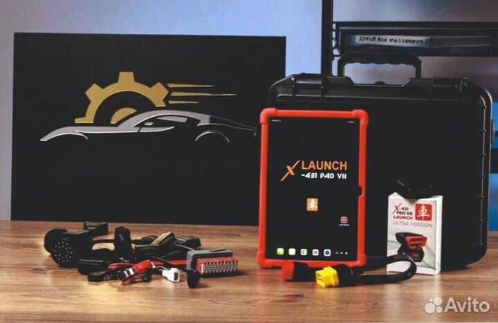 Launch x431 PRO VII PAD + автодата