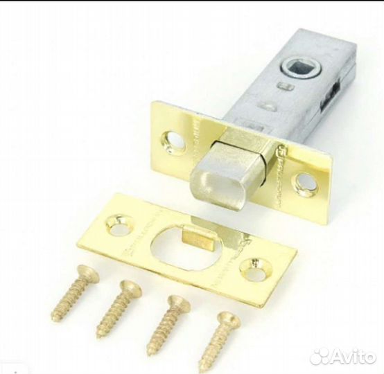 Palladium Дверной замок, задвижка межкомнат.Золото